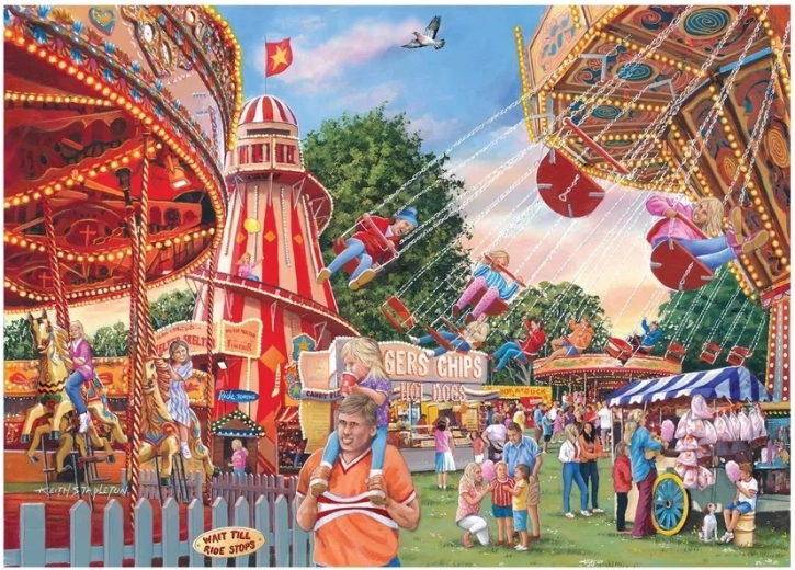 Puzzle House of Puzzles Jahrmarktsspaß, 1.000 Teile
