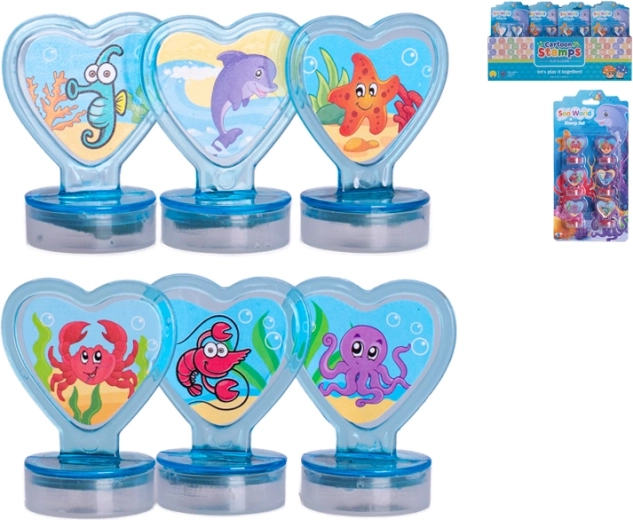 Set Kinderstempel Meereswelt – 6 Stk.