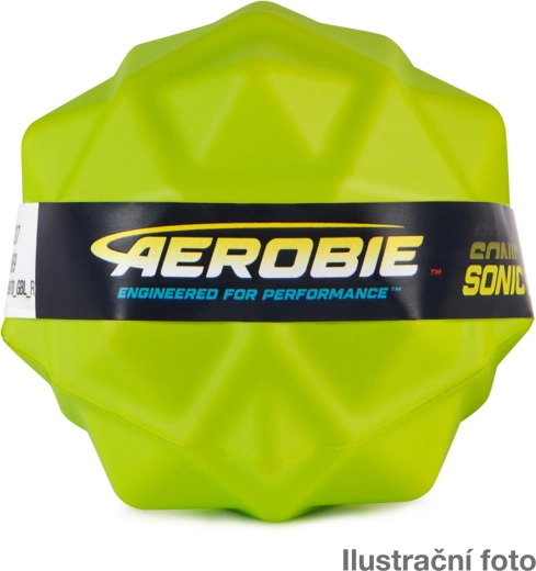 Aerobie Sonic Bounce Ball 66 mm – unterhaltsamer Springball mit unvorhersehbarem Abprall