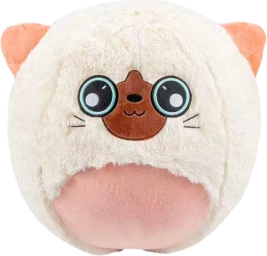 Weicher Plüsch und niedliches Katzendesign