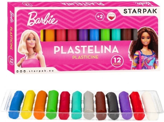 Barbie-Knete 12 Farben