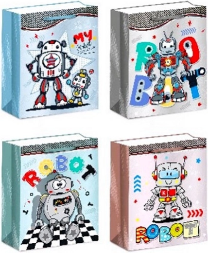 Geschenkpapiertüte Größe L – Motivmix