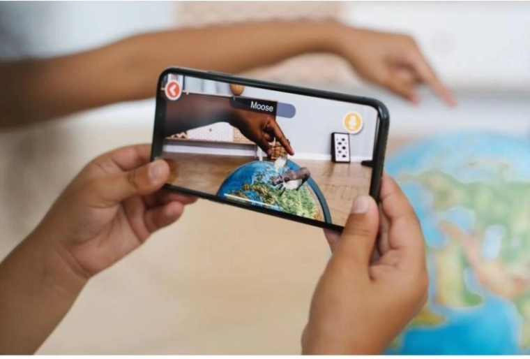 Erweiterte Realität mit der IQ GLOBE App