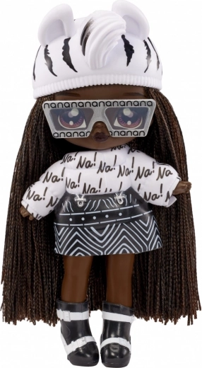 Zebra-Look und modische Accessoires