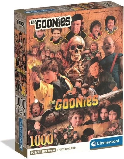 CLEMENTONI Puzzle Kultfilme: Die Goonies 1000 Teile