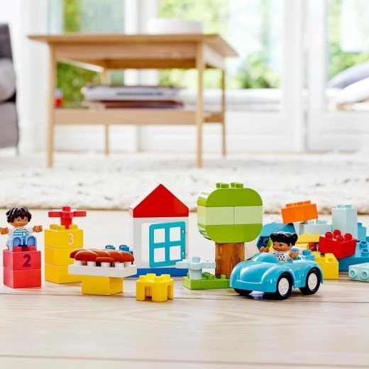 Kreatives Bauen und Zahlen lernen