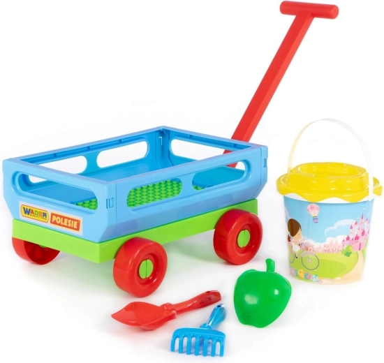 Kinderwagen mit Sandspielset