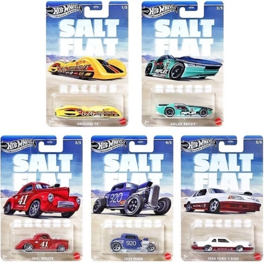Hot Wheels Salt Flat Silver Series Metallmodell