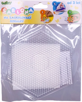 Vorlage für Bügelperlen – Sechseck