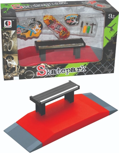 Skatepark SKATEPARK Pro Fingerboard mit Bank