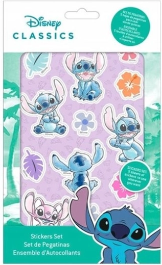 Stitch Set mit 100 Aufklebern