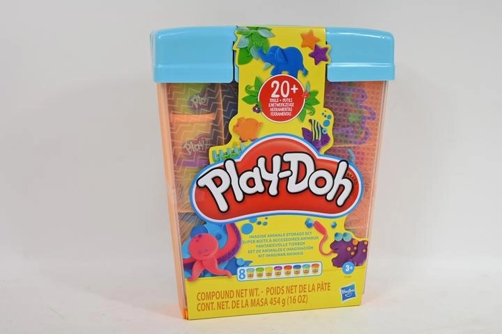 Play-Doh Fantastische Tierchen – Kreativset mit 8 Dosen Knete und Zubehör