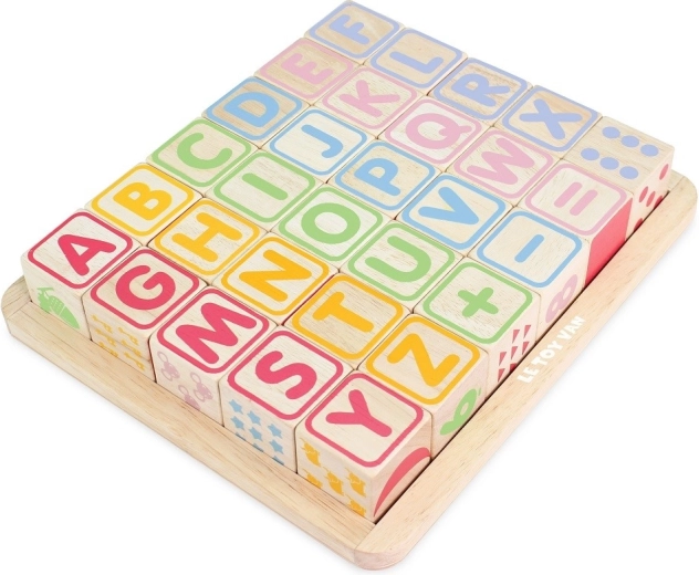 Holzwürfel ABC von Le Toy Van