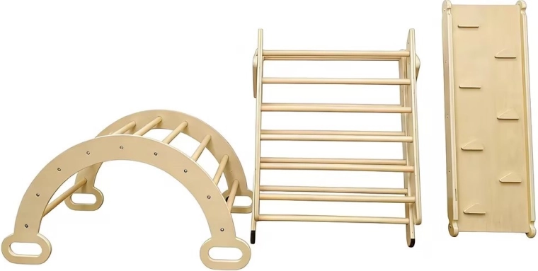 3-in-1: Dreieck, Bogen und beidseitige Rampe