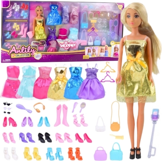 Woopie Lili – modische Puppe mit Stylings und Accessoires