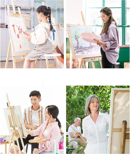 Auf Holzrahmen gespannte Leinwand