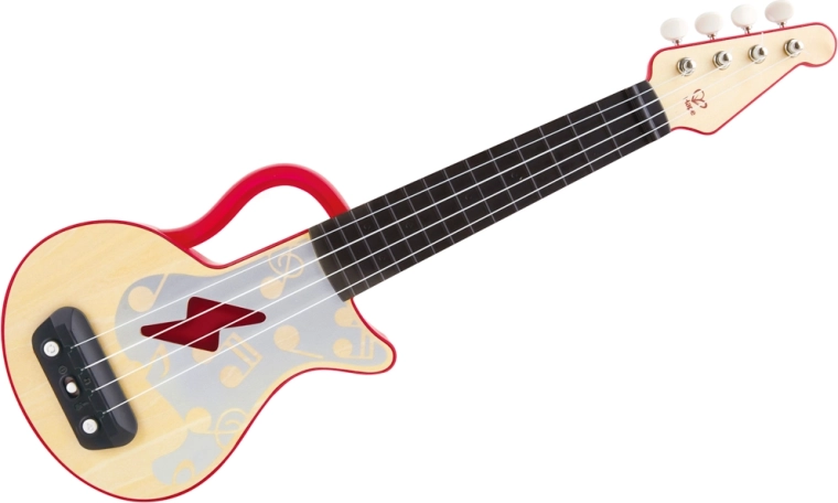 Hape Ukulele „Lernen mit Licht“ rot