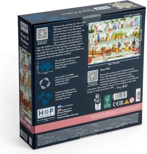 Hochwertige Verarbeitung von House of Puzzles