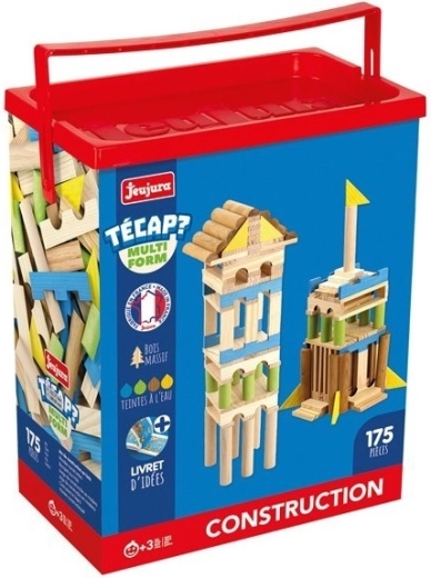 Jeujura Holzbaukasten Técap Multiform (175 Teile)