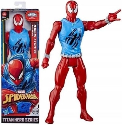 Marvel Spider-Man Titan Hero Series Scarlet Spider Figur 30 cm