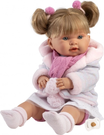 Interaktives Weinen nach dem Herausnehmen des Schnullers