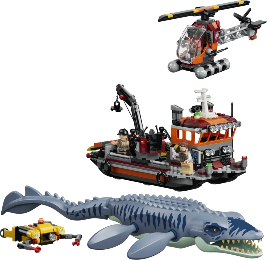 Beweglicher Mosasaurus für actionreiches Spielen