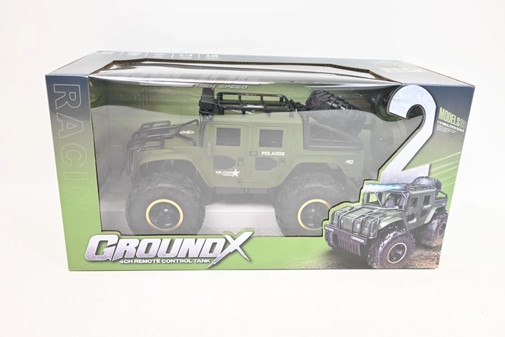 Militärisches Offroad-RC-Auto mit Fernsteuerung – 1 Stück