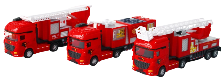 Feuerwehrauto für Kinder – 3 Varianten