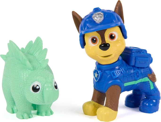 Chase und Dinosaurier in einem Set