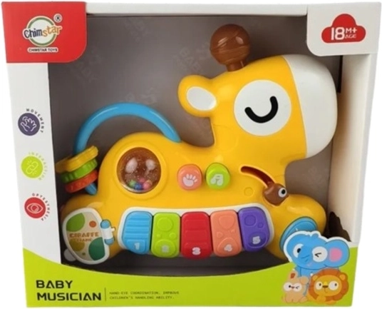 Kinderklavier Giraffe in der Box