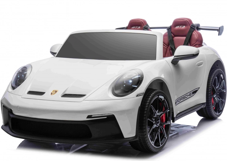 Elektrisches Kinderauto PORSCHE 911 GT3 Strong MP4 – Weiß