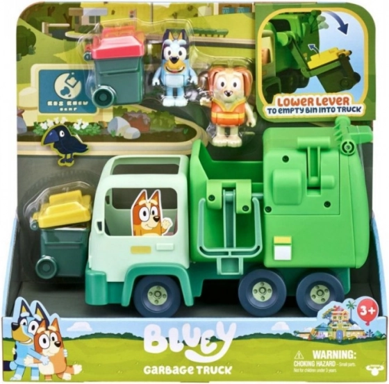 Müllwagen-Set Bluey