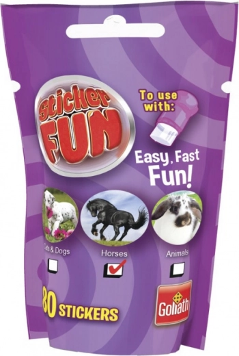 Sticker Fun Refill – ergänzende Aufkleber für den Applikator von GOLIATH GAMES