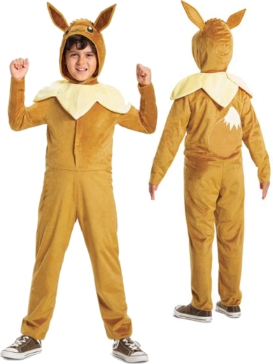 Kinderkostüm Pokémon Evoli Kigurumi 137–149 cm