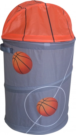 Spielzeugkorb Basketball 35 × 35 × 60 cm