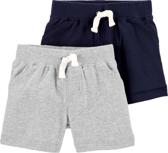Carter’s kurze Hosen für Jungen, 2 Stk., Größe 56 (NB)