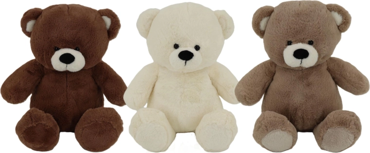 Cuddly & Huggy Plüschbär 50 cm (3 Farben) - 1 Stück