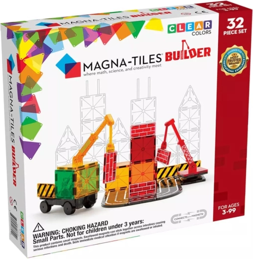Magna-Tiles Magnetische Bausteine Builder (32 Teile)