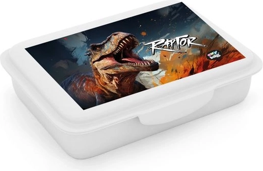 Brotzeitdose mit Fach Dino