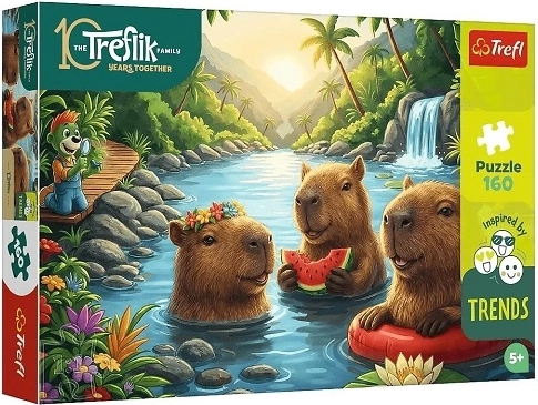 Puzzle Capybara 160 Teile InspiredByTrends