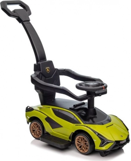 Lauflernrad mit Schiebestange Lamborghini QLS-996T – Grün