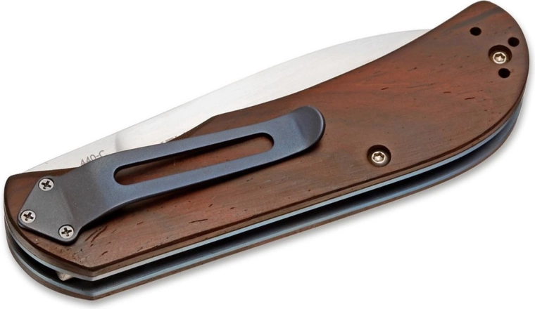 Luxuriöses Cocobolo-Holz und Titan-Details