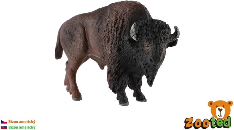 Kunststofffigur Amerikanischer Bison 11 cm