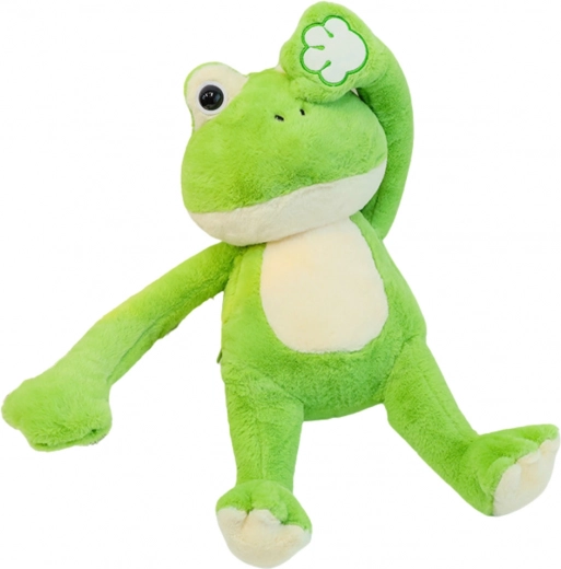 Plüschfrosch mit Grünen Magneten 23 cm