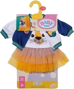 BABY born Kleidung mit Tutu für Puppen 43 cm