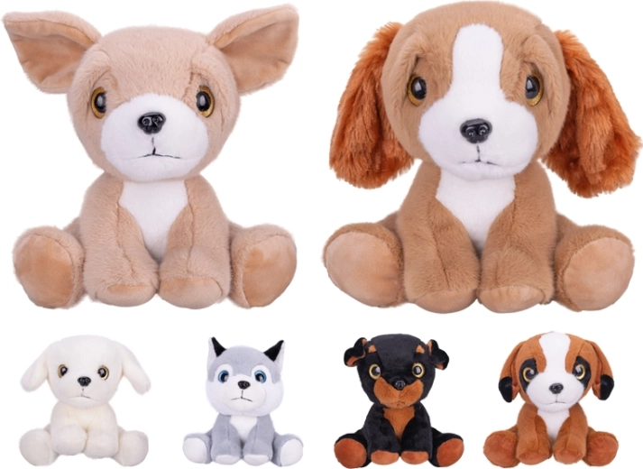 Plüsch-Hündchen 20 cm – kuscheliger Begleiter für Kinder ab der Geburt