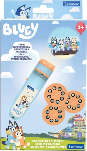 Lexibook Taschenlampe mit Geschichten-Projektor BLUEY