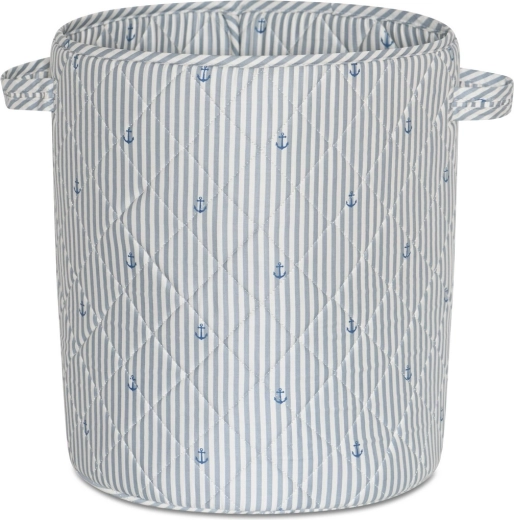 NuuRoo Moe gesteppter Aufbewahrungskorb big stripe anchor