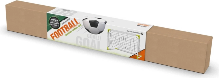 Garten-Fußballtor 90 × 60 × 60 cm mit Netz, Ball und Pumpe