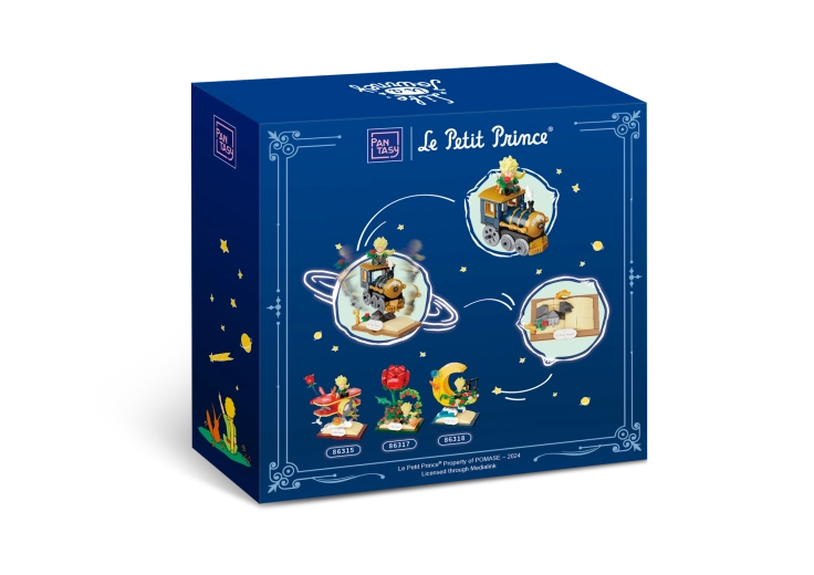 Geschenkverpackung und sichere Aufbewahrung der Teile